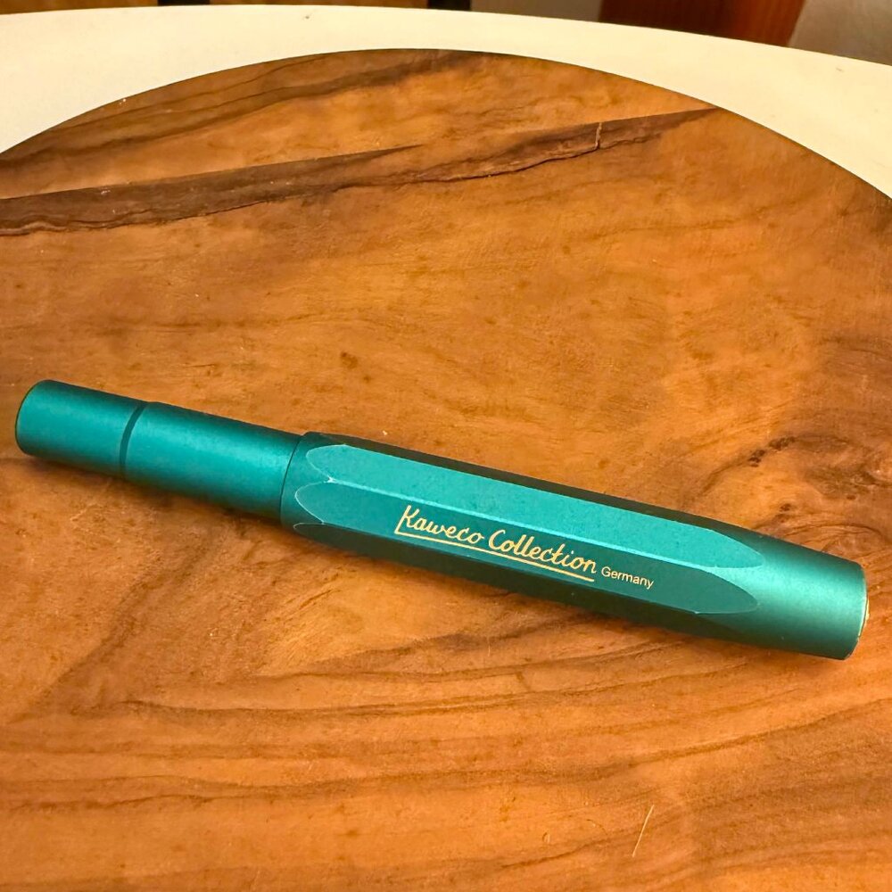 KAWECO COLLECTION FOUNTAIN PEN IGUANA BLUE